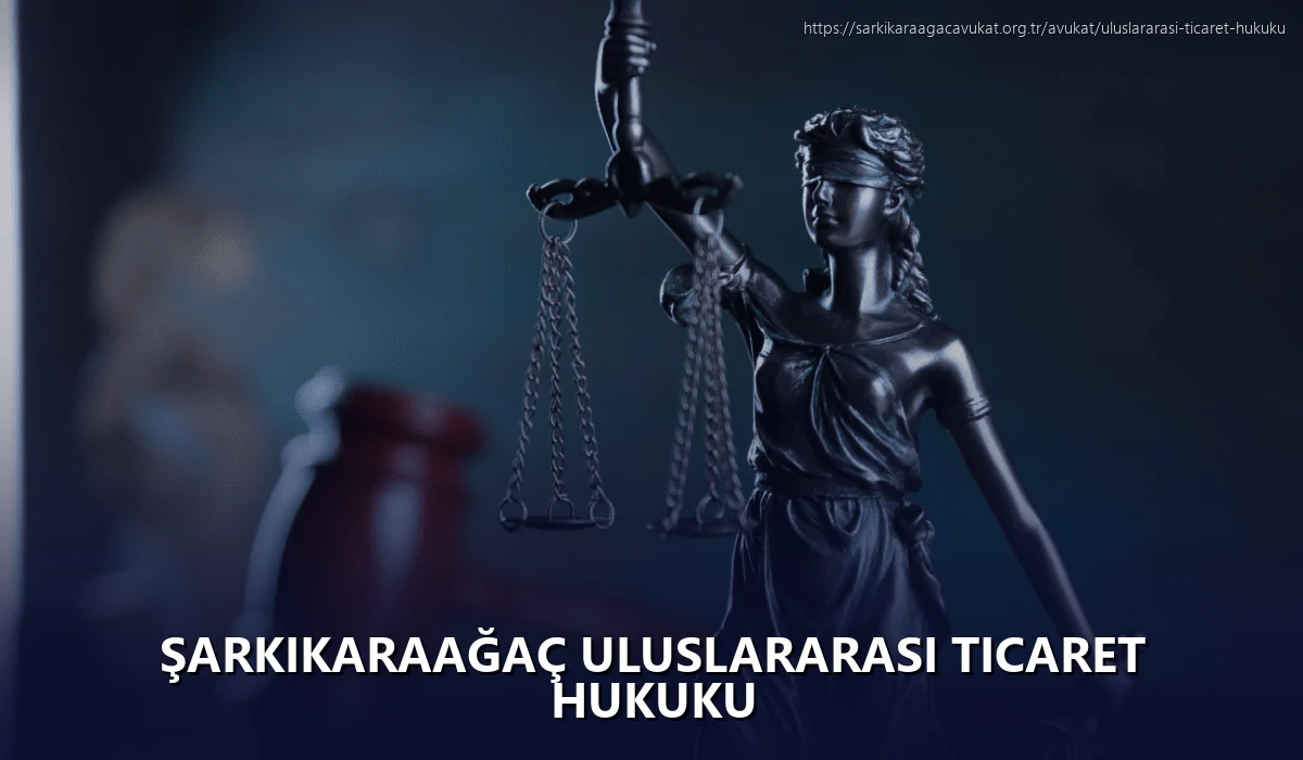 Şarkikaraağaç Uluslararası Ticaret Hukuku